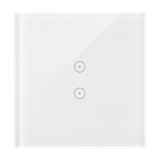Simon 54 Touch Panel dotykowy S54 Touch 1 moduł 2 pola dotykowe pionowe biała perła DSTR13/70 KONTAKT
