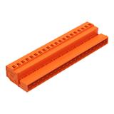 MCS-MIDI Classic wtyk 20-bieg. pomarańczowy raster 5,08 mm /10szt./ WAGO