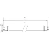 Tuba LED MASTER 20,5W=58W 3100lm 6500K barwa zimna LEDtube VLE 1500mm HO 20,5W 865 T8 5 lat gw. PHIL 9,29002E+11 PHILIPS