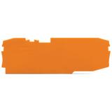 TOPJOBS ścianka końcowa pomarańczowa /25szt./ WAGO