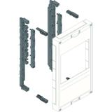 univers N Blok dla szyn zbiorczych poziomych 60mm 4/5-pol. 2xNH00 450x250mm UE31E2B HAGER