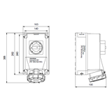 GN.63/5 Z WYL.0-1 IP67 BEZ BLOKADY