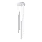 Sollux Lampa wisząca PASTELO 5P biała SL.1175