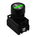 Wsk.położ. NEF22WP 24V-230V żółto-zielony