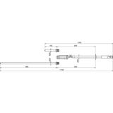 Wskaźnik napięcia PHE III 10 30 kV 50 Hz, kat. SL, ze złączem zębatym