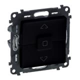 VALENA LIFE - PRZYCISK STEROWANIA ROLETAMI CZARNY 10 A – 230 V~
