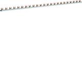 Szyna grzebieniowa widełkowa pozioma 1P 16mm2 37M KDN181B HAGER