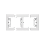 Simon 55 Puszka natynkowa 2-krotna do ramek LINE/DUO Wyokość: 40mm Jasnoszary mat