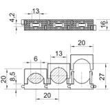 2037, SZEREGOWE UCHWYTY DOCISK.6-13 SZ