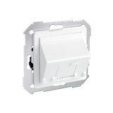 Simon 82 Pokrywa 1x gniazdo RJ45 skośna z żaluzją . !Wymagany adapter 75001-39 biały 82578-30 KONTAKT