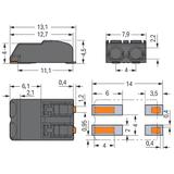 listwa zaciskowa SMD /1000szt./ WAGO