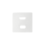 Simon 82 Pokrywa do gniazda USB+HDMI biały 8201095-030 KONTAKT
