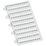 Płytki Oznaczników Viking3 Szerokość 6Mm /401-500/ Poziome /1000Szt./ 039524 LEGRAND