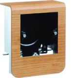 tehalit.SL Pusty nośnik urządzeń 20x55 fi60 buk SL20055901D2 HAGER