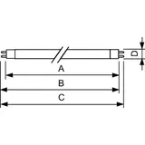 TL 8W BLB 1FM/10X25CC Świetlówka liniowa