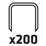 Urządzenie do podwiązywania roślin, zestaw 25 m taśmy + zszywki