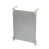 Płyta montażowa metalowa cynkowana, rozmiar 1