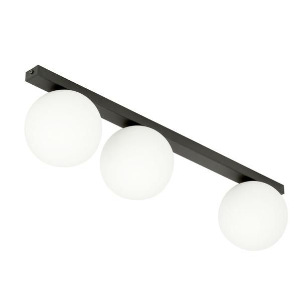 Emibig plafon Fit 3 3xE14 czarno/biały 1124/3