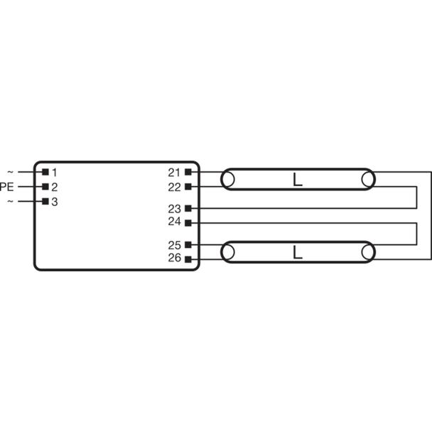 Statecznik elektroniczny Quicktronic FIT8 2x36 220-240