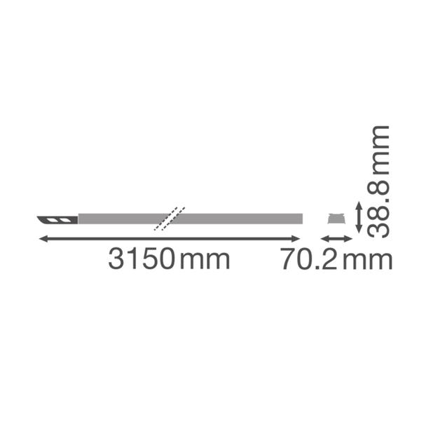 Oprawa TRUSYS FLEX P RAIL 3000 5P WT