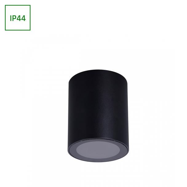 CHLOE GU10 NATYNKOWA GU10 250V IP44 70X90MM CZARNY OKRĄGŁA NIERUCHOMA