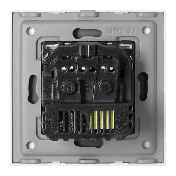 Gniazdo pojedyncze 2P+Z, Schuko, USB-A + USB-C, wyjście 5VDC max. 3A, biały