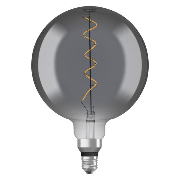 Żarówka LED Vintage 1906 LED dim CL GLOBE200 FIL SMOKE 12 dim 5W/818 E27 4058075270046 LEDVANCE