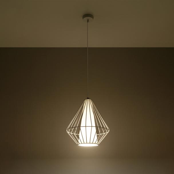 Sollux Lampa wisząca DEMI biała SL.0297