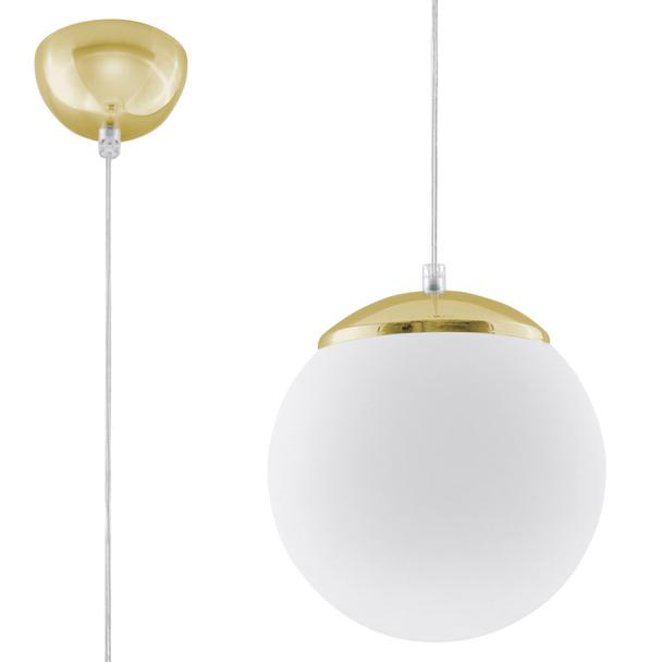 Sollux Lampa wisząca UGO 20 złota SL.0715