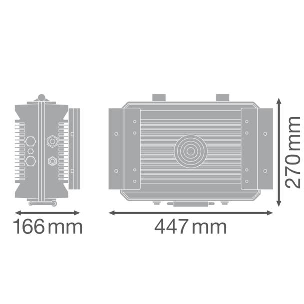 FLOOD MAX POWER SUPPLY 900W WAL LEDVANCE