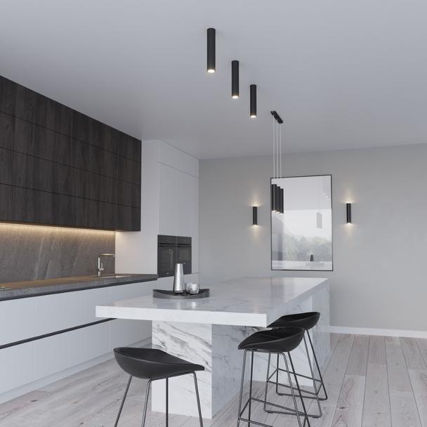 Sollux Lampa wisząca LAGOS 3L czarny SL.0329
