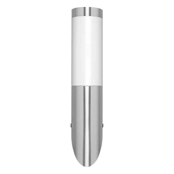 EDERA oprawa ogrodowa, E27, max. 15W, IP44, skos, stal nierdzewna