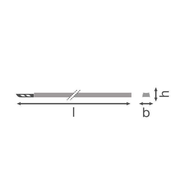 Oprawa TRUSYS FLEX P RAIL 1500 5P WT