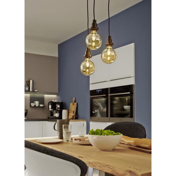 Żarówka LED 6,5W/824 E27 Vintage 1906 LED dim CL GLOBE125 FIL GOLD 51 dim 4058075808997