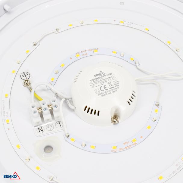 PLAFONIERA PLATO 2xE27 IP44 C37-PLA-285-2E27 BEMKO