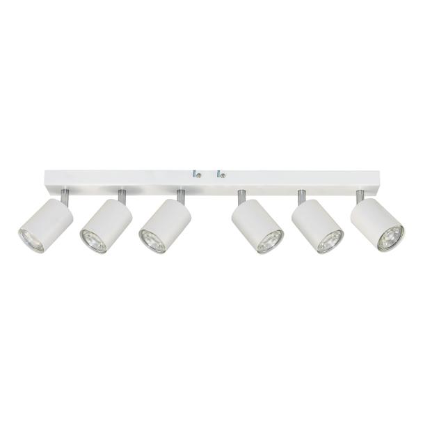 DOA SP 6, oprawa ścienno-sufitowa, GU10 max. 6x50W, IP20, biała