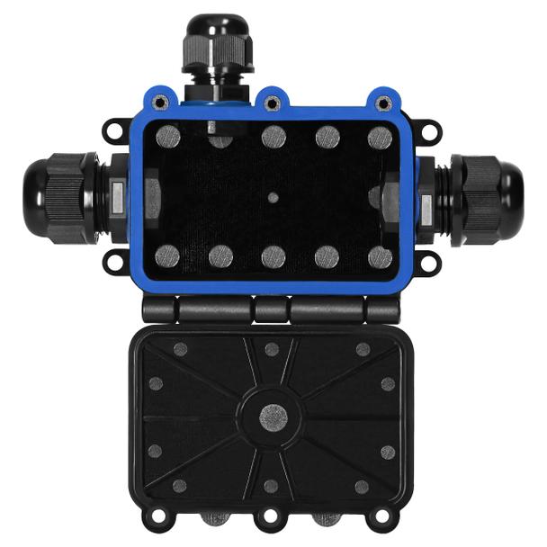 Puszka natynkowy HD IP68, 0,5-6,0mm2 ,2 dławnice M20, 1 dławnica M16