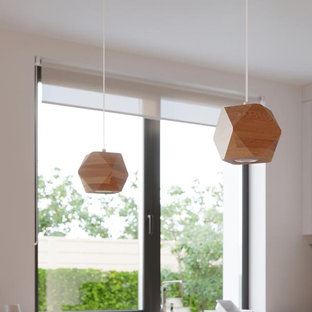 Sollux Plafon WOODY 1 naturalne drewno SL.1009