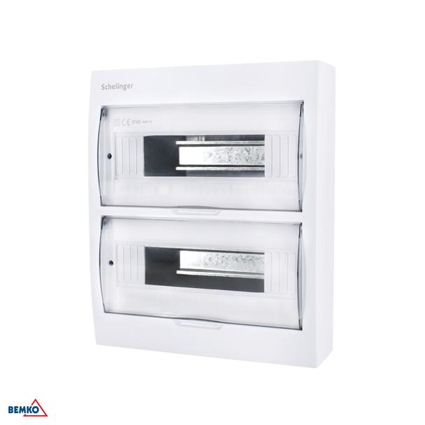 ROZDZIELNICA NATYNKOWA IP40 ZACISKI 24N+24PE 2x12P