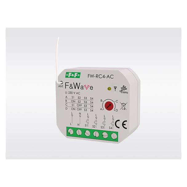 Podtynkowy nadajnik radiowy 230V FW-RC4AC F&F