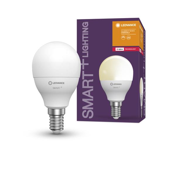 SMART+ ZB CL P Frosted DIM 40 yes 4,9W E14 LEDVANCE