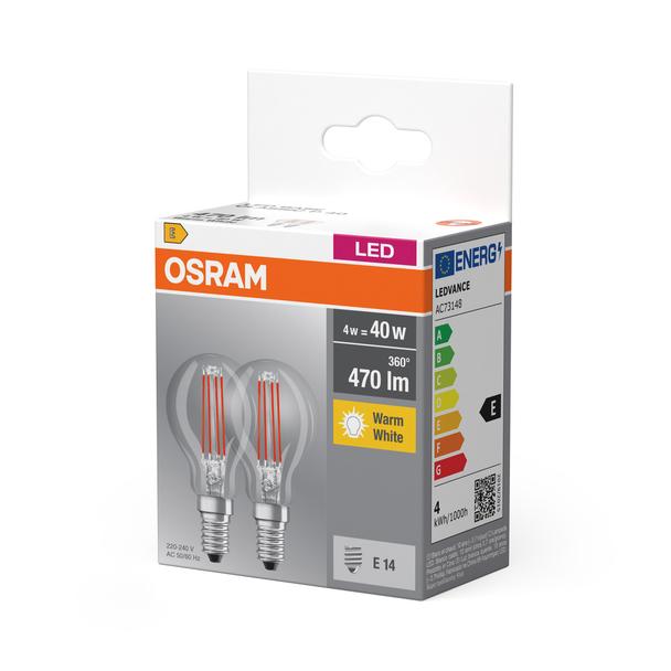 BASE CL P40 4W 827 230V FIL E14 FS2 LEDVANCE