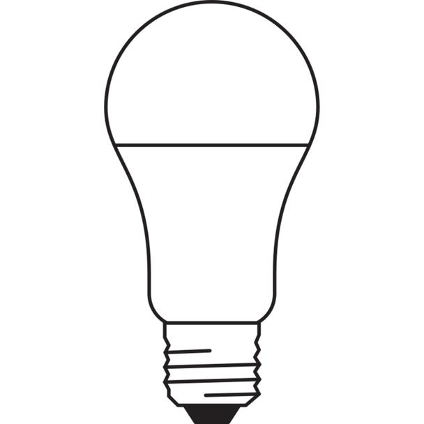 Żarówka LED A75 E27 10W = 75W 1055lm 4000K Neutralna 200° VALUE CLASSIC Osram