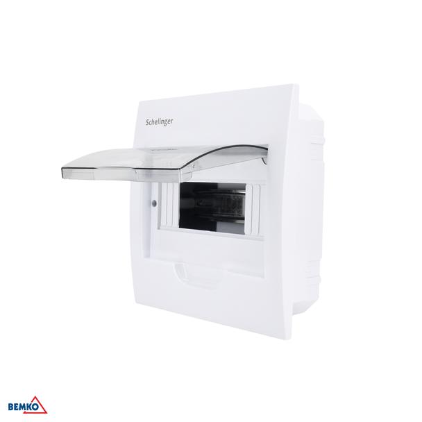 ROZDZIELNICA PODTYNKOWA IP40 ZACISKI 8N+8PE 1x8P