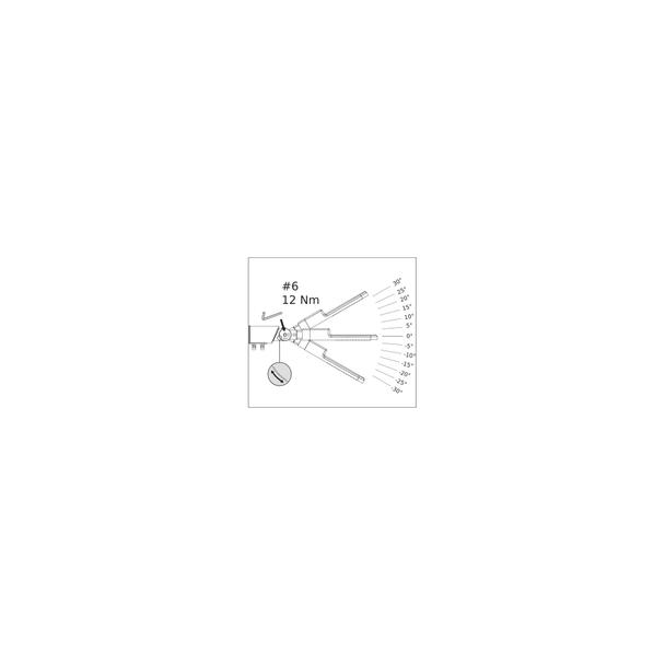 Oprawa SL AREA SPD LA V 120W 730 RV35ST GY