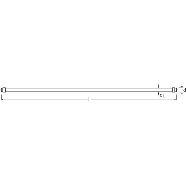 ST5HO80-1.5M 37W 865 HF TUBA LED LEDVANCE