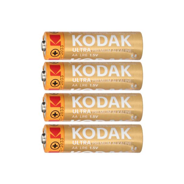 Baterie Kodak ULTRA Premium Alkaline AA LR6, 4 szt.