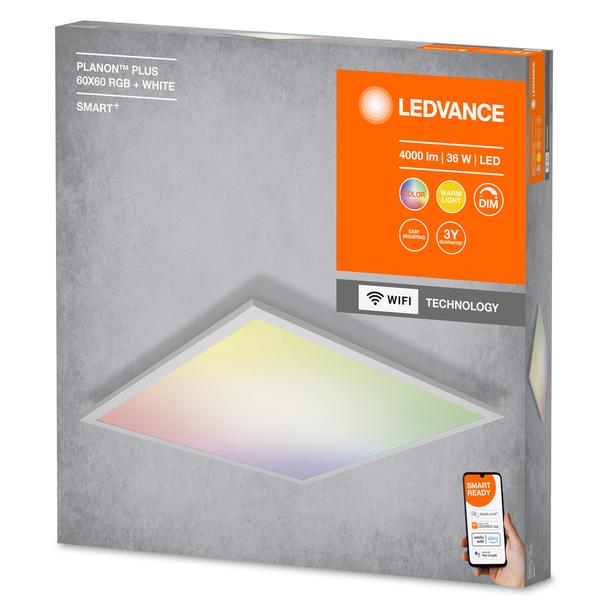 Panel LED 36W RGB SMART+ WIFI PLANON PLUS 600X600 4058075525269 LEDVANCE