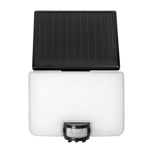 SOLIS LED 10W, naświetlacz solarny  z czujnikiem ruchu PIR, 1200lm, IP54, 4000K, 3000 mAh, czarny