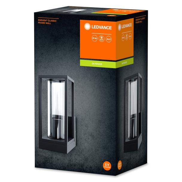 Kinkiet lampa elewacyjna ścienna E27 IP44 Endura CLASSIC FRAME WALL 4058075554399 LEDVANCE